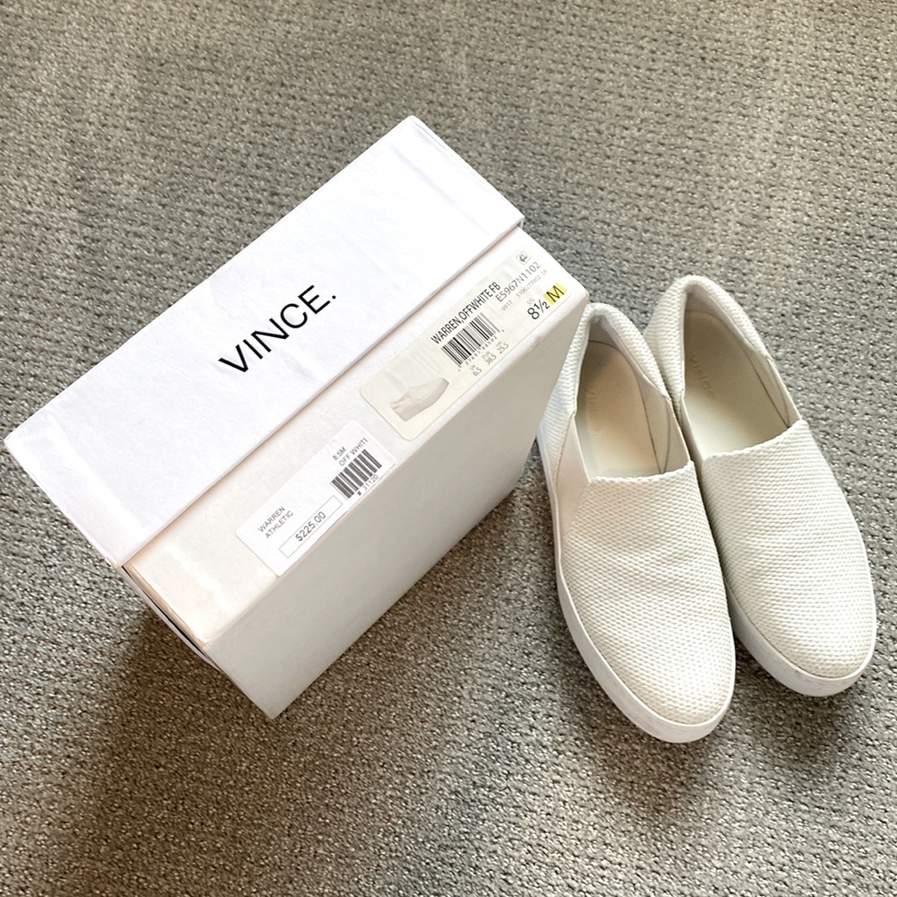 Vince Warren off white shoe  size 8.5